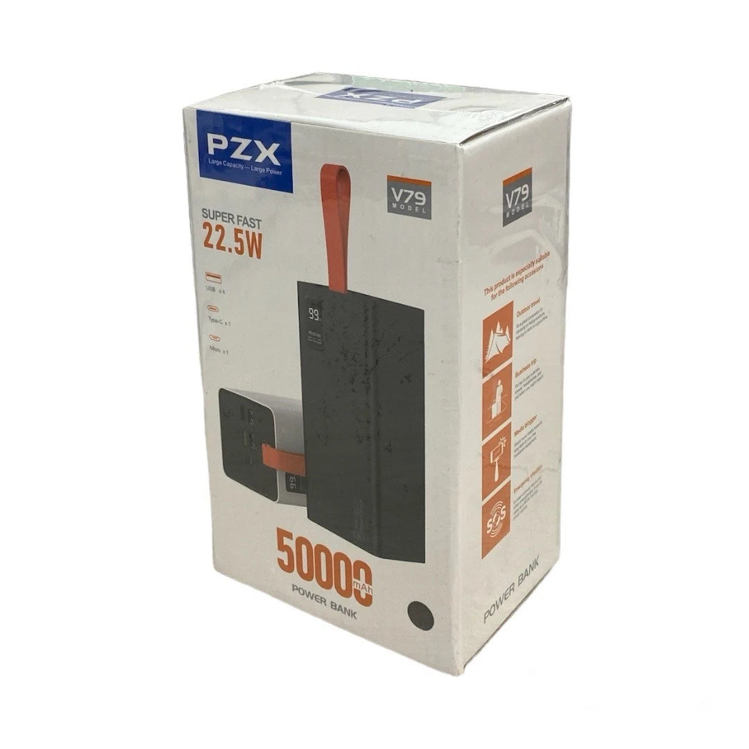 Power Bank PZX 50.000 mAh Carga Rapida con Potencia de 22.5w V79