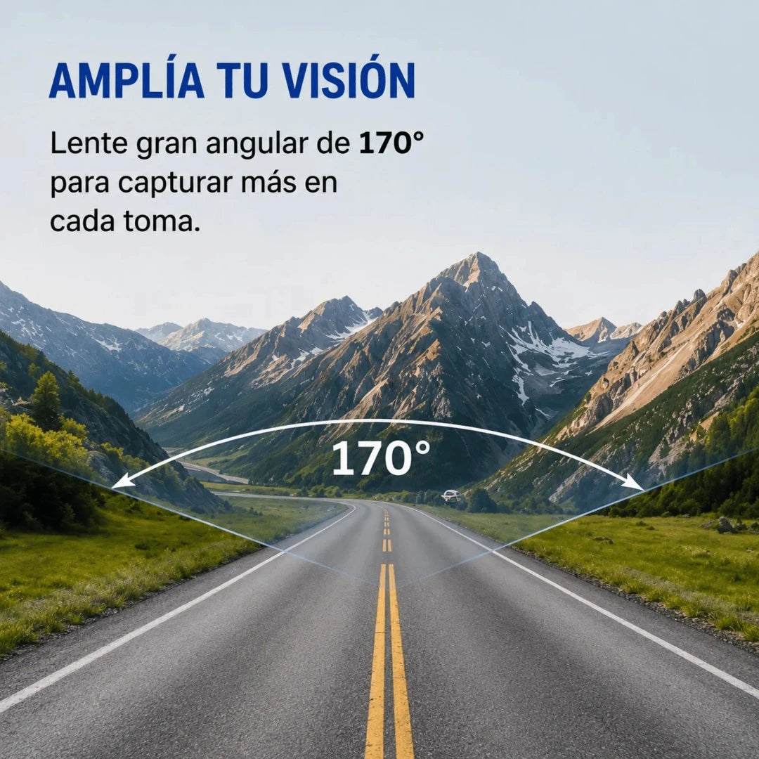 Cámara Deportiva 4K Ultra HD Con Wi-Fi Y Estuche Impermeable Baihuo City MY-7142
