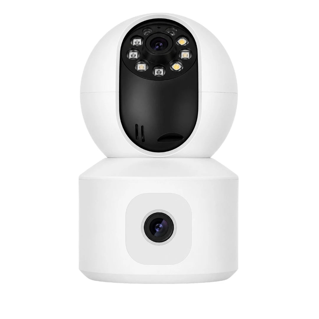 Cámara De Seguridad Interior Doble Lente PTZ WiFi Con Audio Bidireccional TC292