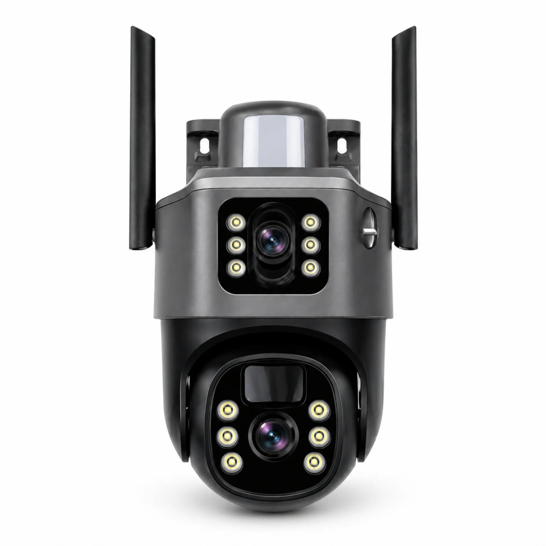 Cámara De Seguridad Solar Doble Lente 4G Con Seguimiento Inteligente YX-9DLES-4G