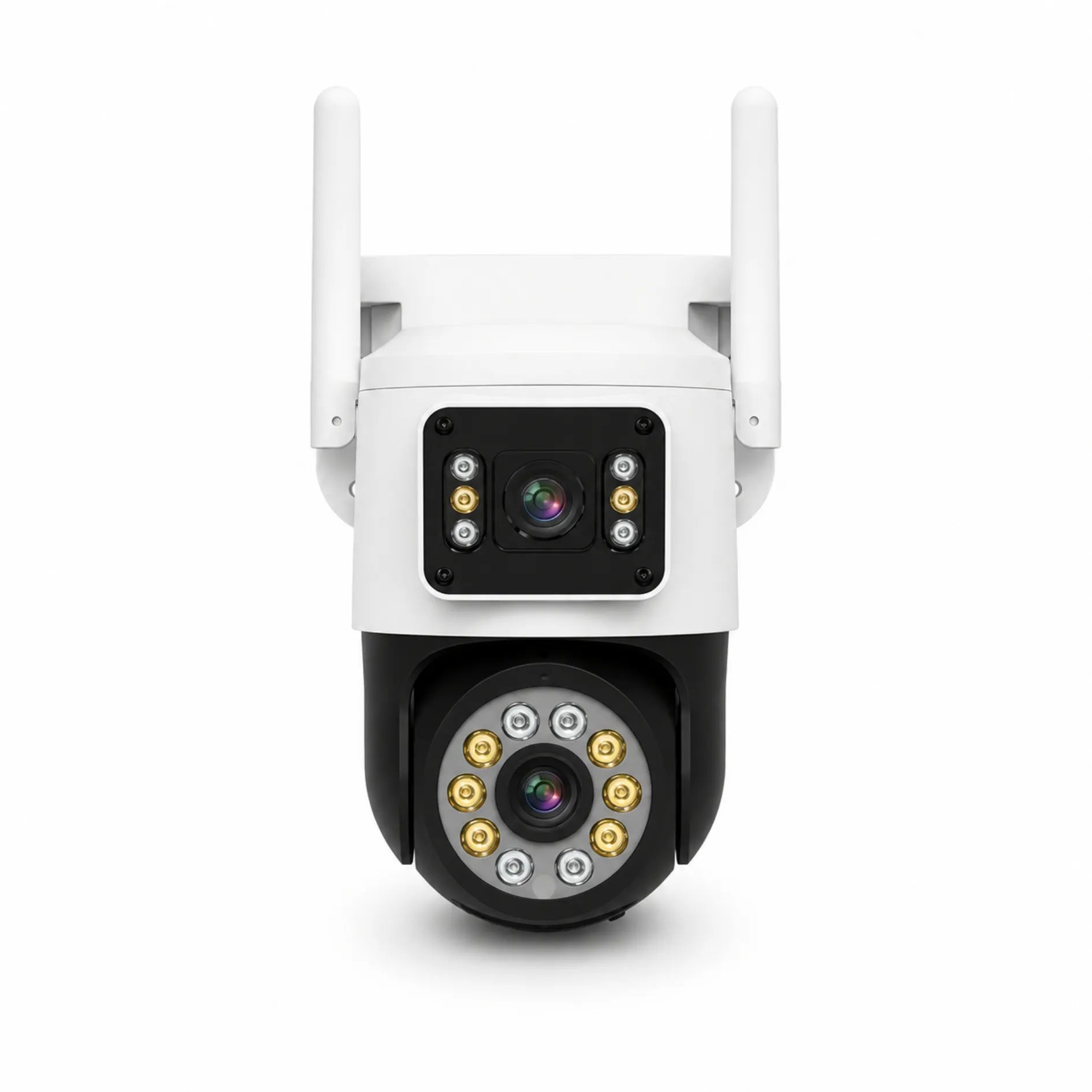 Cámara De Seguridad WiFi Doble Lente 360° Con Visión Nocturna TC193-ED2D5-XC