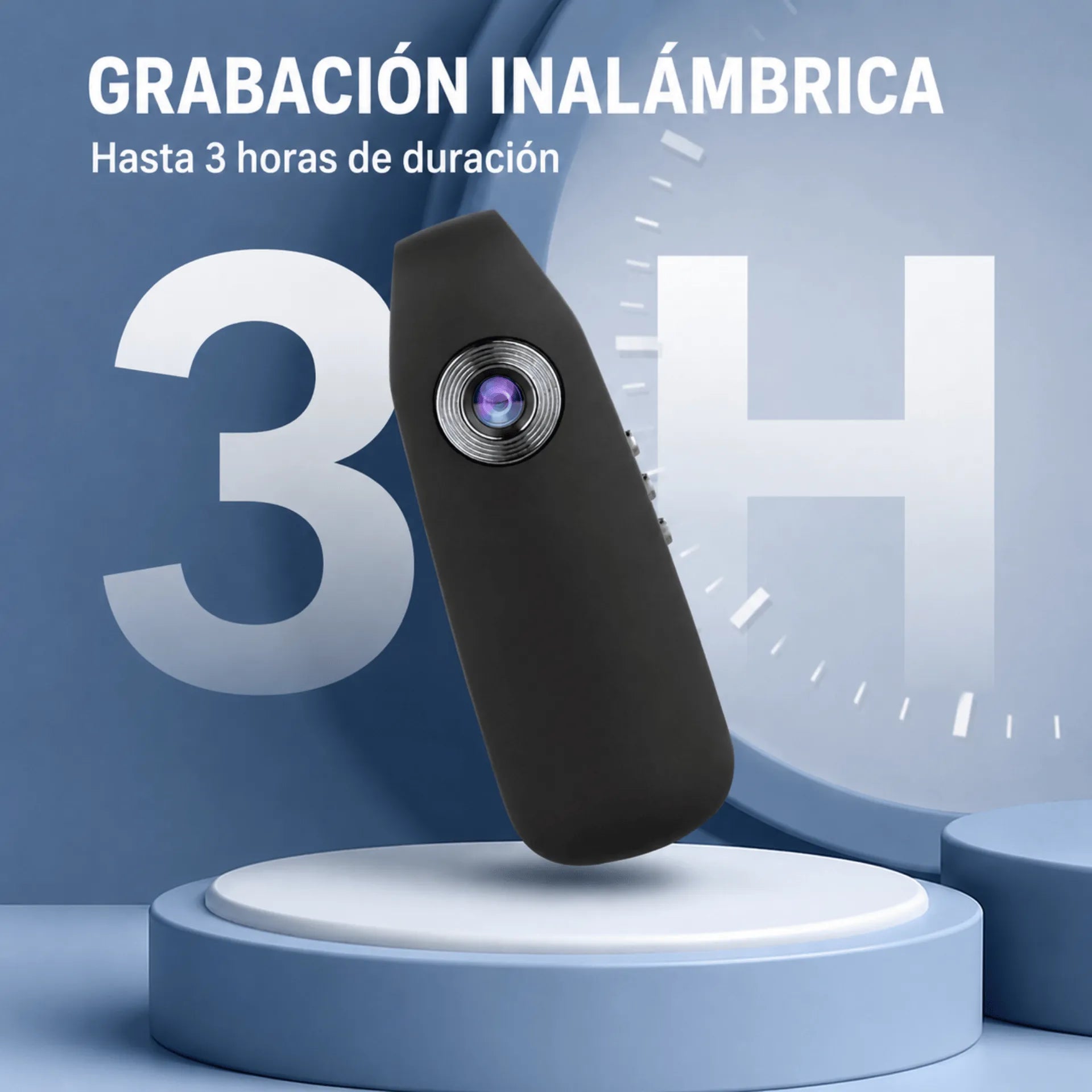 Mini Cámara Portátil Magnética Full HD 1080P Baihuo City MY-7396