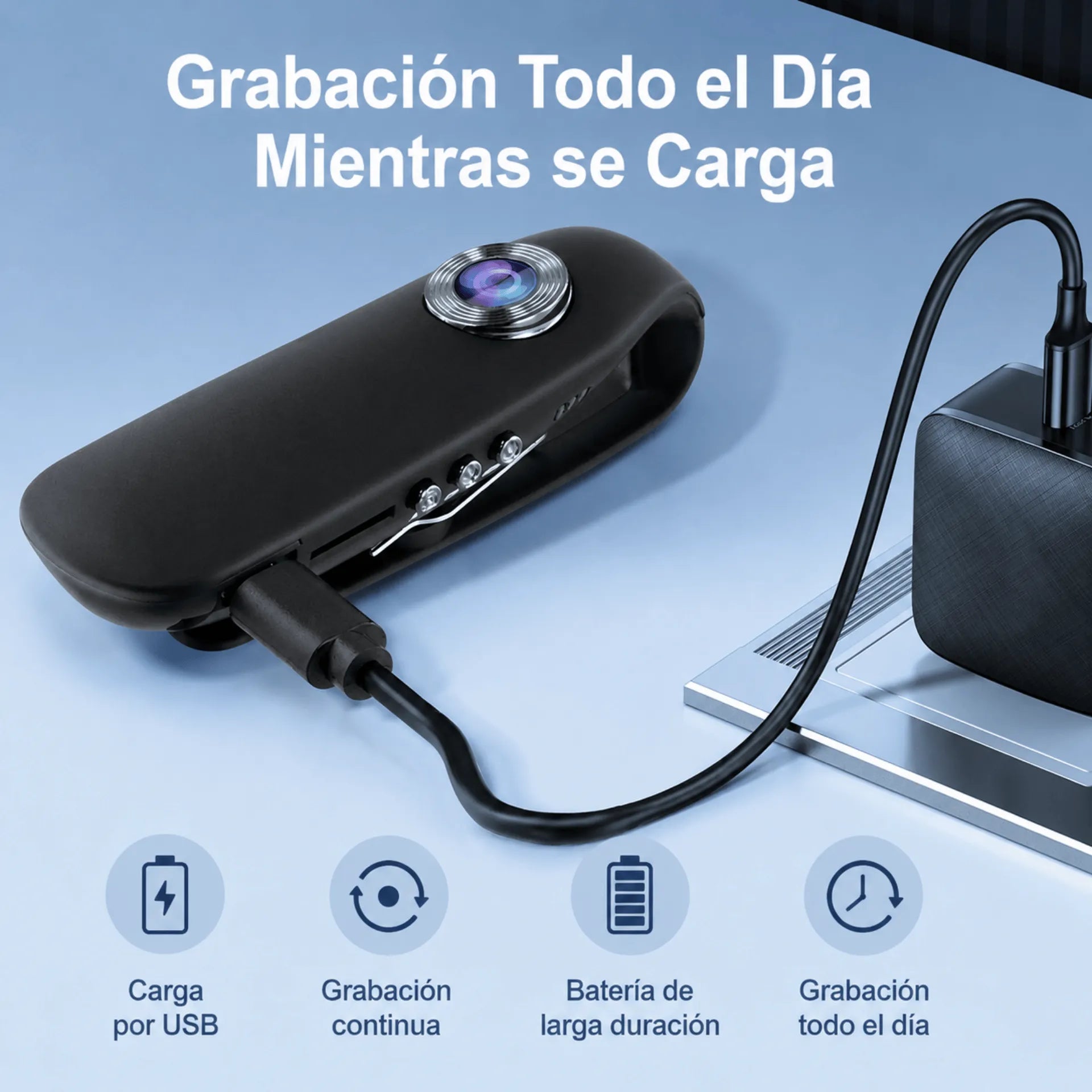 Mini Cámara Portátil Magnética Full HD 1080P Baihuo City MY-7396
