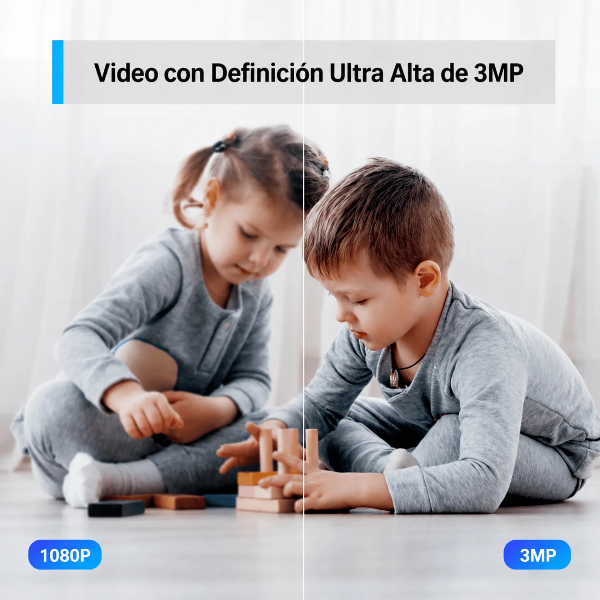 Cámara De Seguridad Interior TAPO Con Resolucion 2k Funciona Con App Tp-Link C210