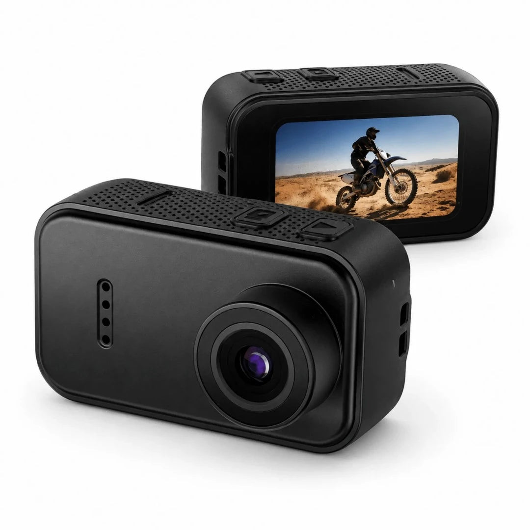 Cámara De Acción Mini HD Con Pantalla IPS Y Collar Magnético Baihuo City MY-7769