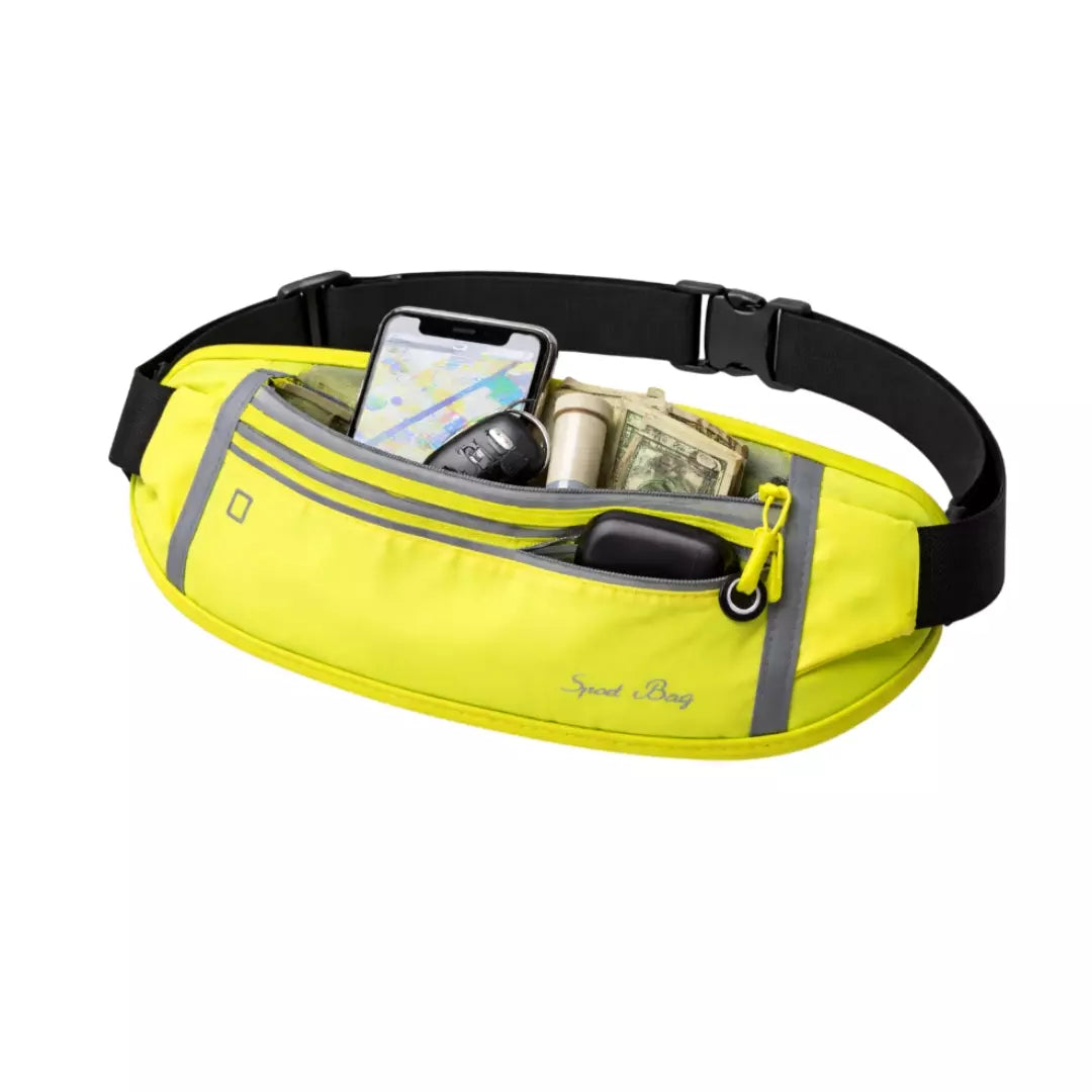 Canguro Deportivo Impermeable con Correa Ajustable y Salida para Audífonos CAN07