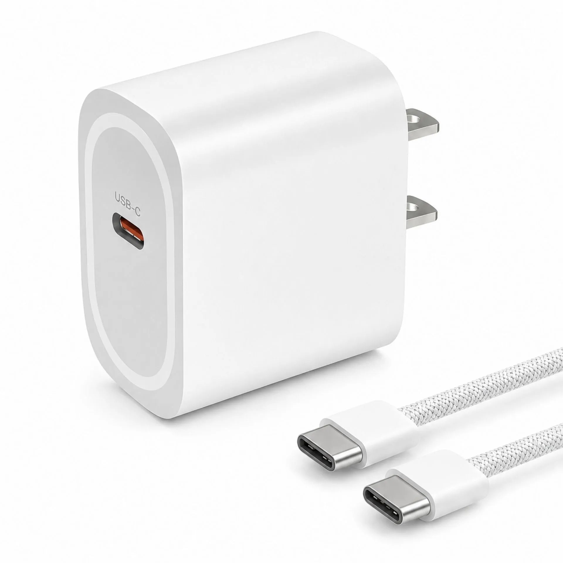 Cargador Tipo C A Tipo C 20W Cable 1 Metro PZX P16