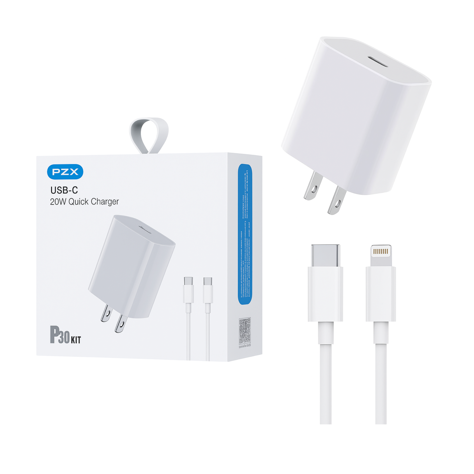 Cargador Para Telefono Celular IPhone 20W PZX P39