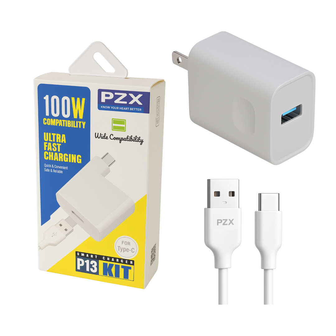 Cargador Para Celular Typec PZX P13-C B2B