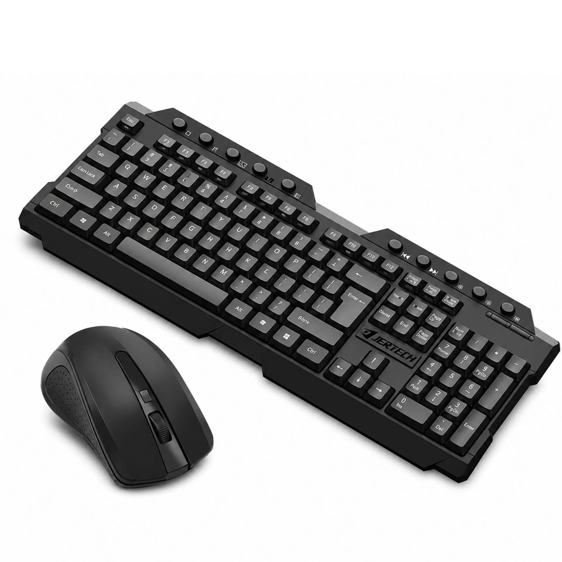 Combo Teclado Y Mouse Inalámbrico Para Oficina Jertech KM200