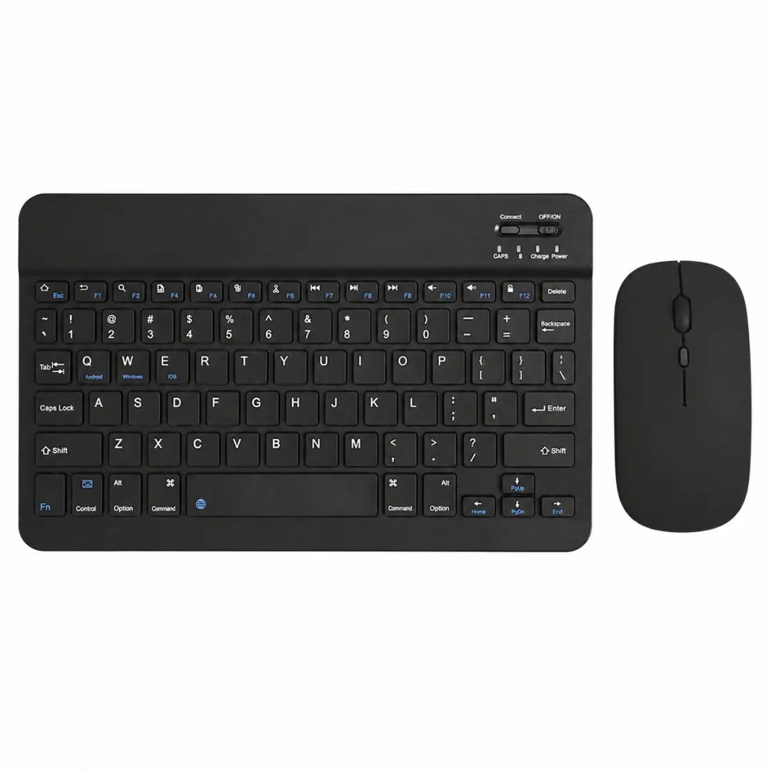 Combo Teclado Y Mouse Inalámbrico Recargable Con Bluetooth Para PC Y Android Baihuo City MY-7083