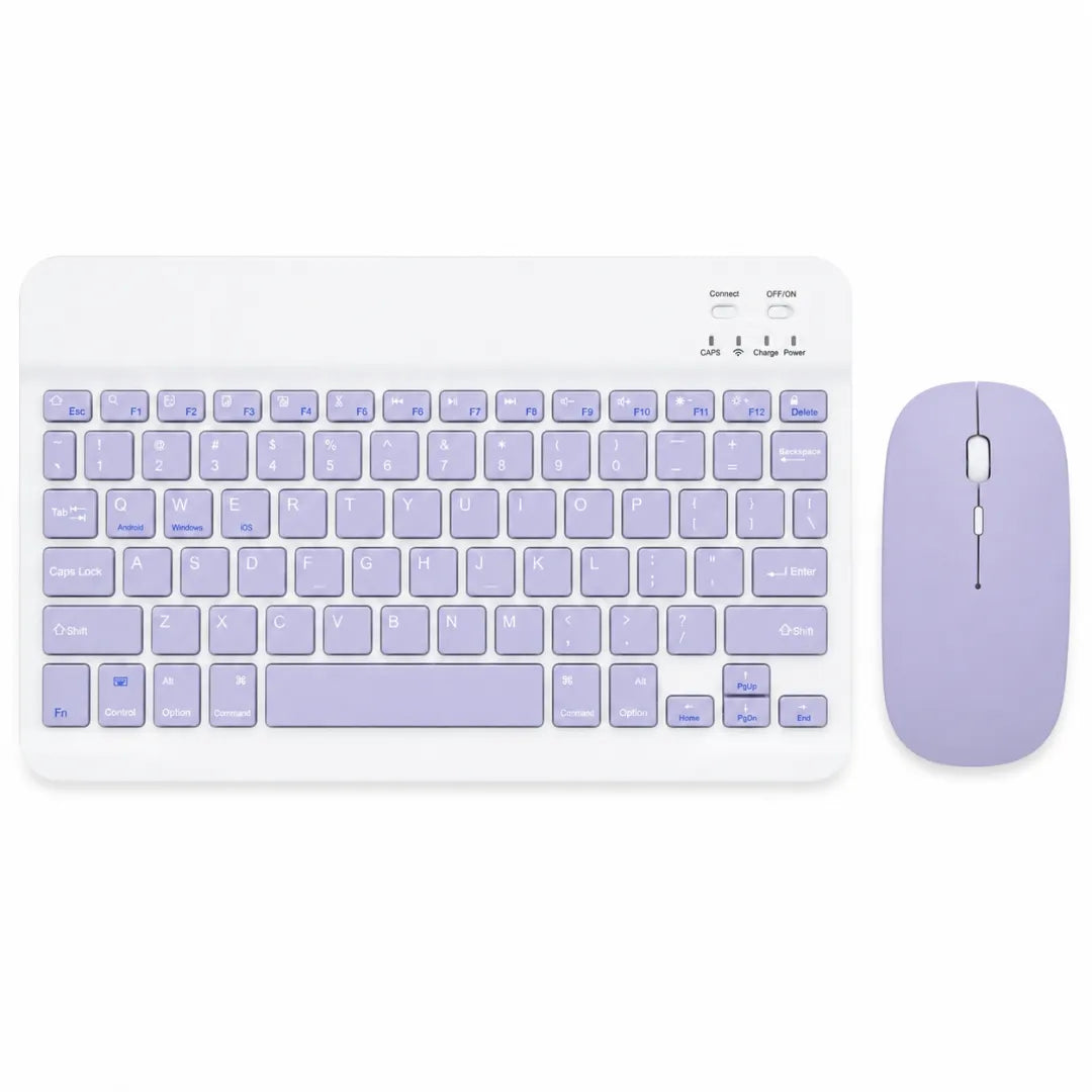 Combo Teclado Y Mouse Inalámbrico Recargable Con Bluetooth Para PC Y Android Baihuo City MY-7083
