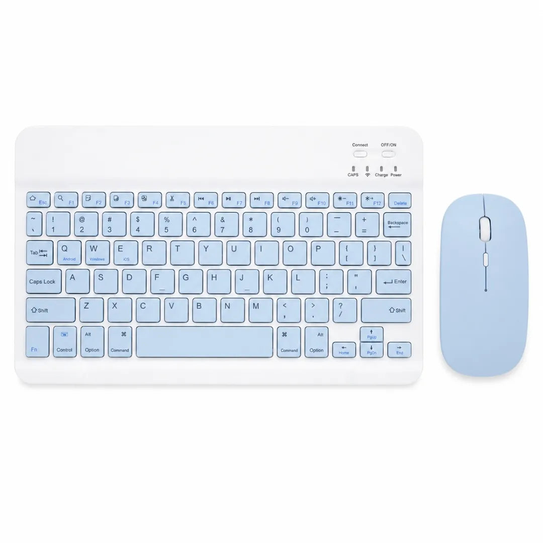 Combo Teclado Y Mouse Inalámbrico Recargable Con Bluetooth Para PC Y Android Baihuo City MY-7083