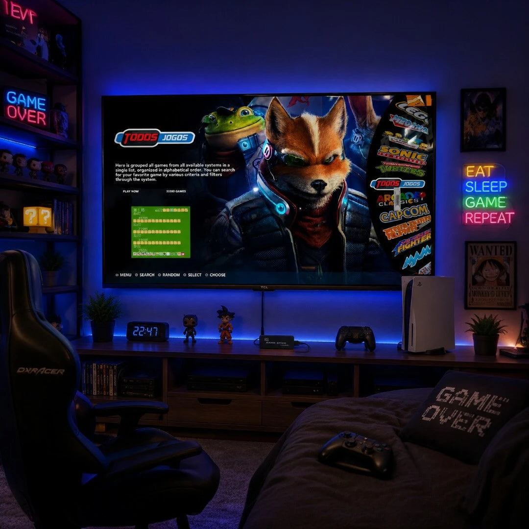 Consola De Juegos Retro HDMI Con 52 Emuladores Y 15.000 Juegos M22