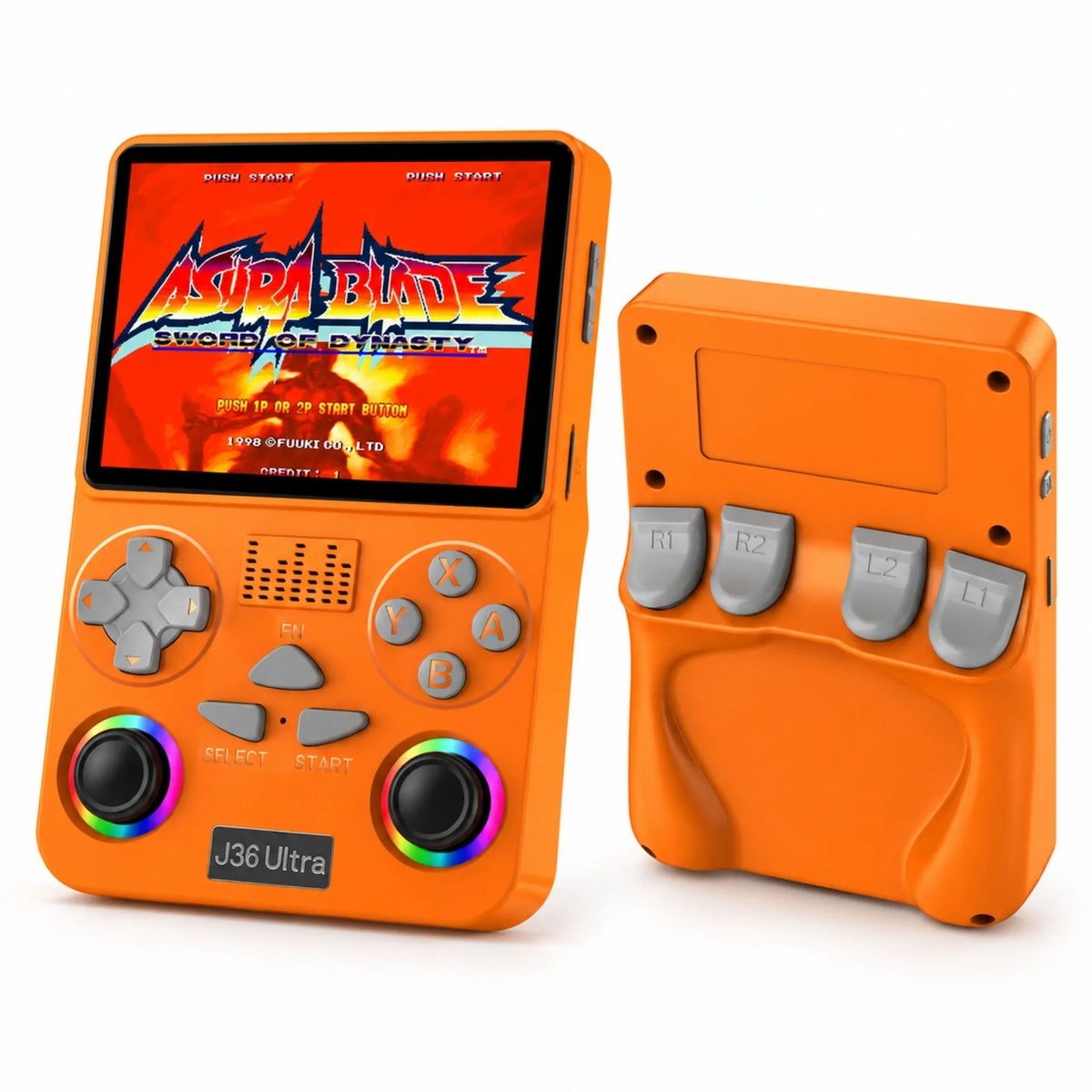 Consola De Videojuegos Retro Portátil Con Pantalla Y Controles Integrados J36 ULTRA