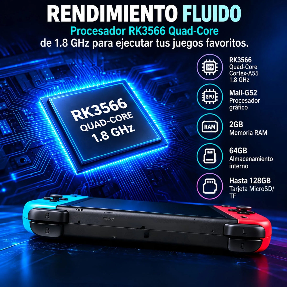 Consola De Videojuegos Portátil Retro De 7 Pulgadas HD IPS Juegos Clásicos SJGAM M20