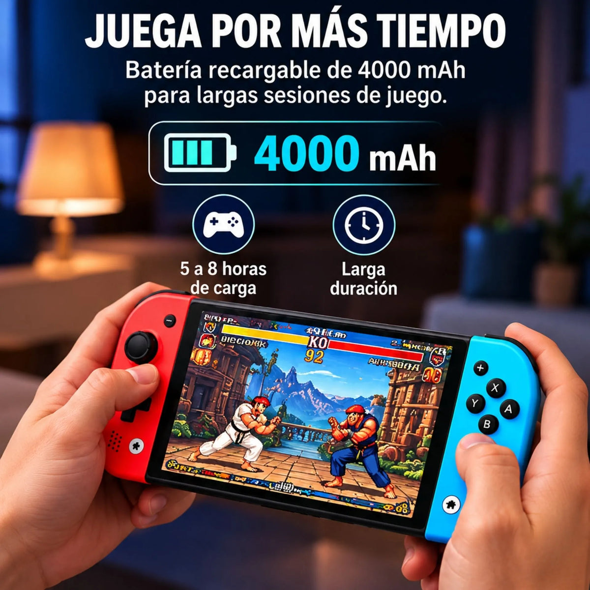 Consola De Videojuegos Portátil Retro De 7 Pulgadas HD IPS Juegos Clásicos SJGAM M20