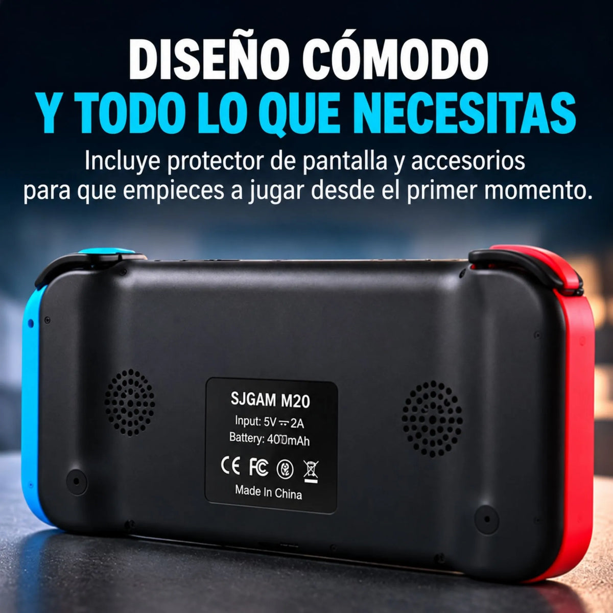 Consola De Videojuegos Portátil Retro De 7 Pulgadas HD IPS Juegos Clásicos SJGAM M20
