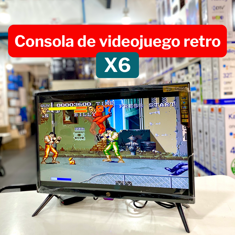 Cargue la imagen en el visor de la galería, Consola Emuladora 15.000Juegos Dos Controles Inalambricos X6 ¡Envio Gratis!
