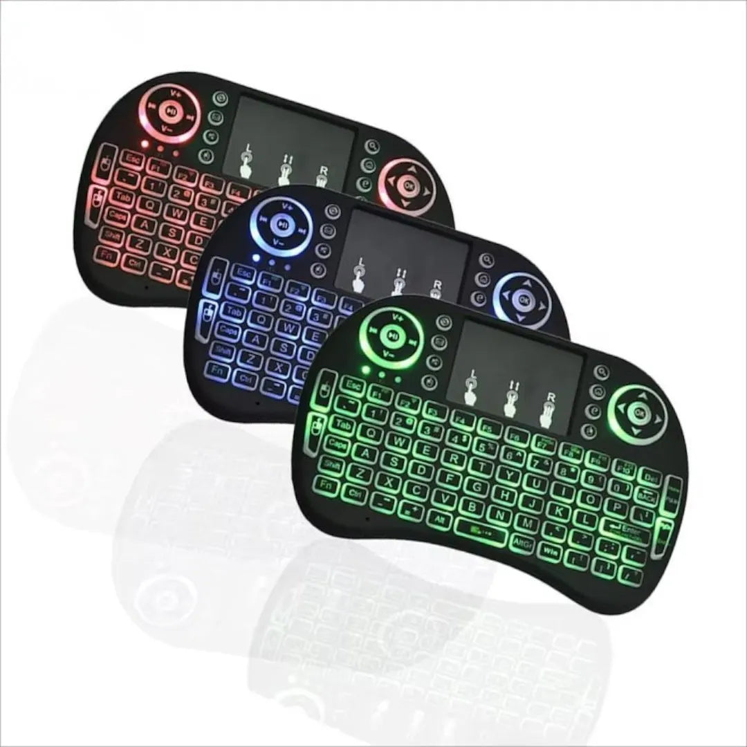 Control Para Smart TV Con Teclado Integrado Y Touchpad Inalámbrico Baihuo City MY-710