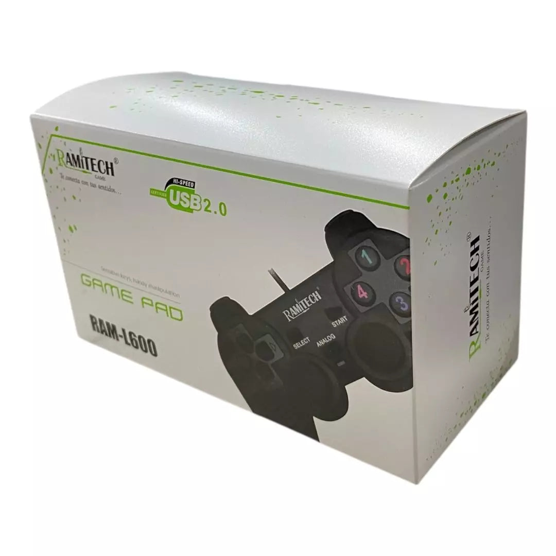 Control Alámbrico Para PC Con Vibración Ramitech L600 3