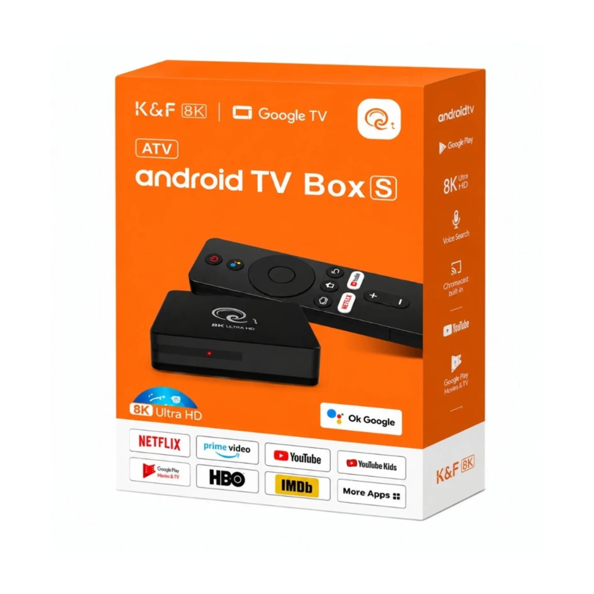 Convertidor TV Box A Smart TV Android 14 Con Control Bluetooth Y 4GB RAM Q1 RBOX