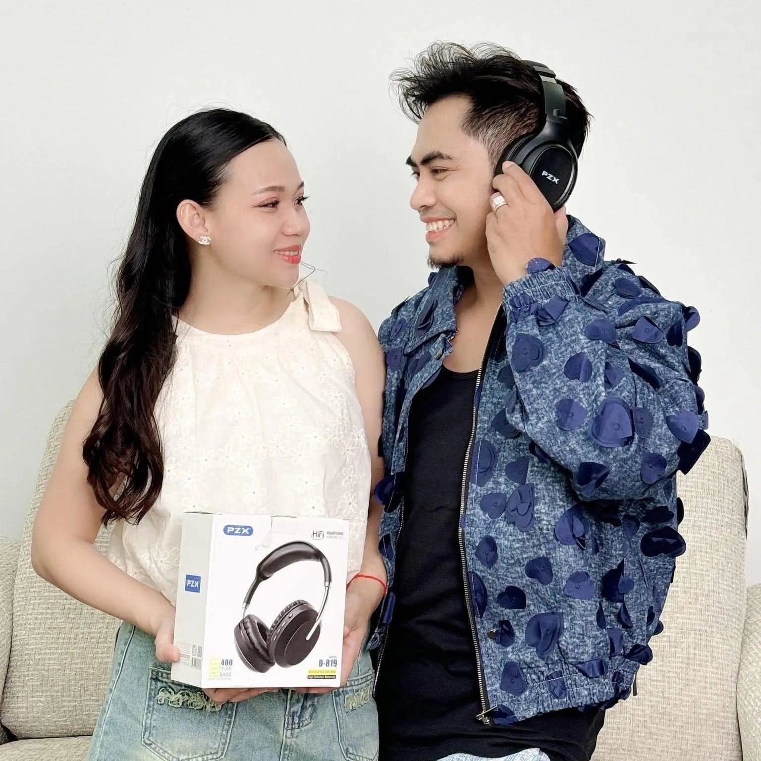 Diadema Bluetooth Pzx Inalmbrico D-819