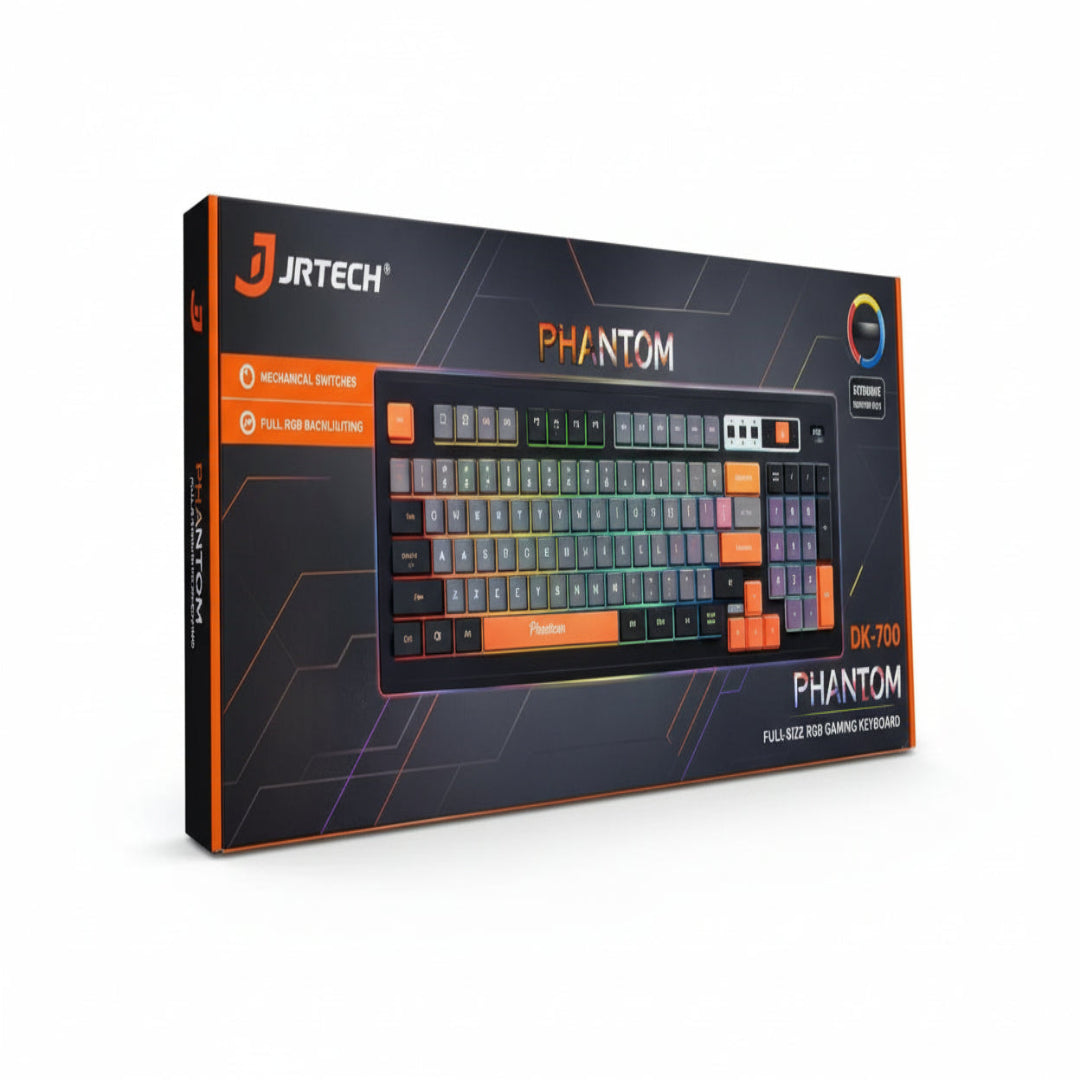 Teclado Jertech De Membrana con Retroiluminado DK700