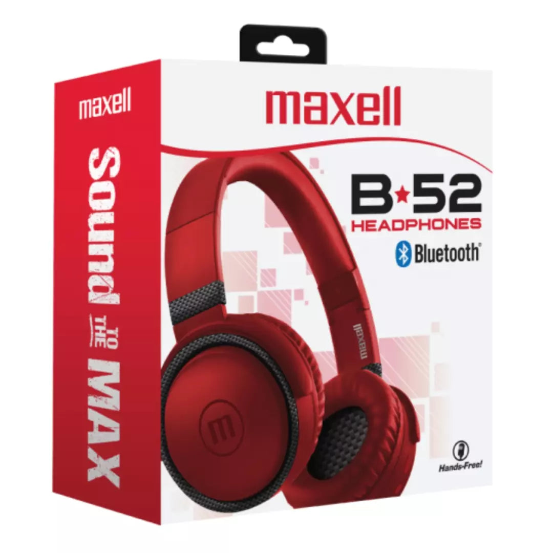 Diadema Maxell Inalámbrica Con Micrófono Incorporado B52