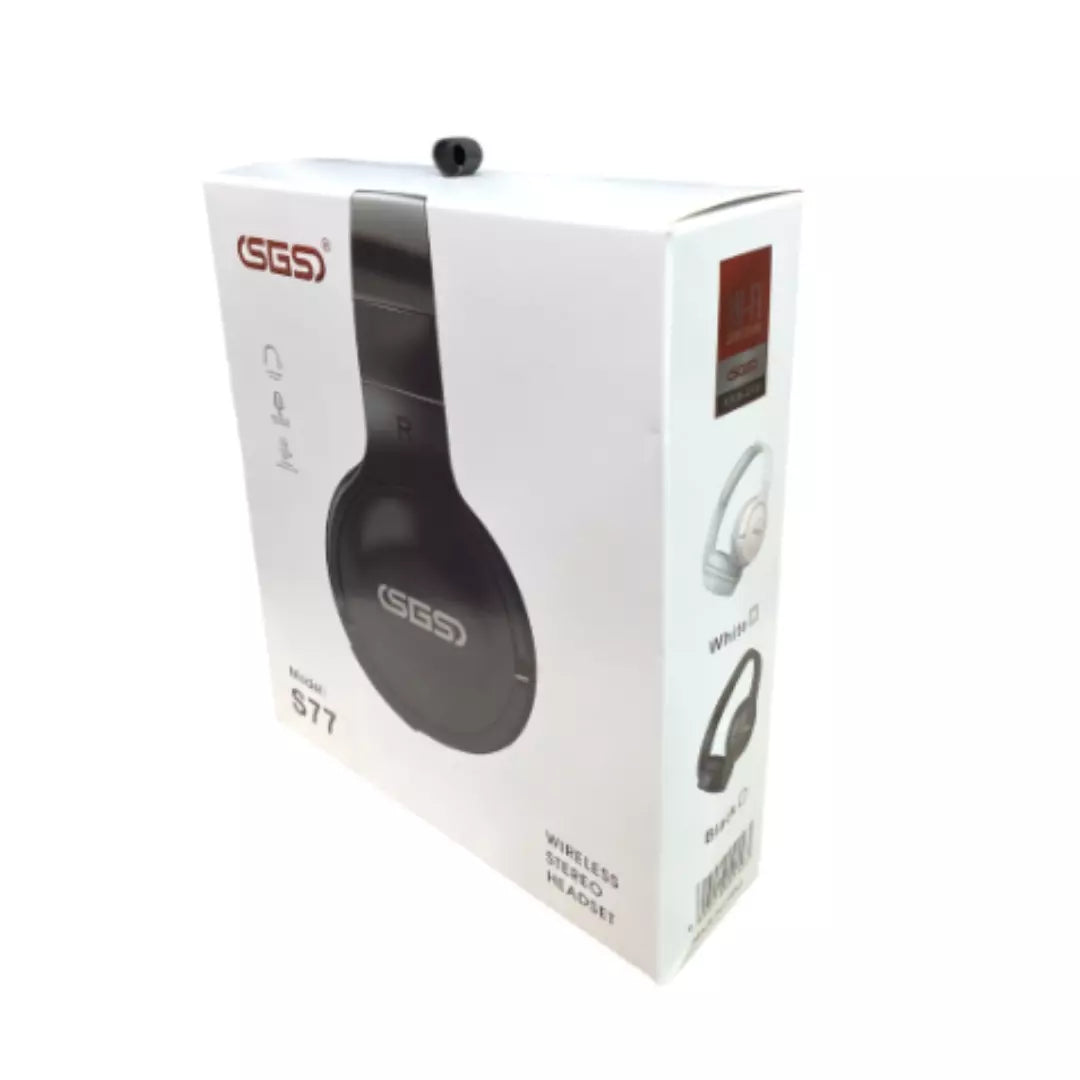 Audífonos SGS Inalámbricos De Diadema S77