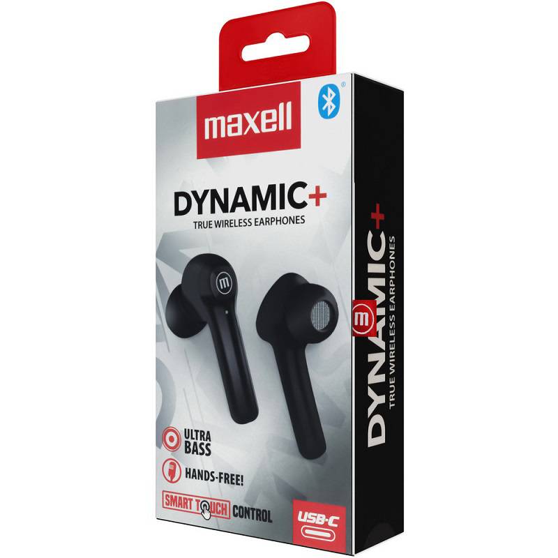 Audífonos Bluetooth TWS Maxell Dynamic+ EB-BTDY