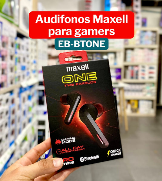 Audífonos Inalámbricos Bluetooth Gaming Maxell EB-BTONE ¡Envío Gratis!