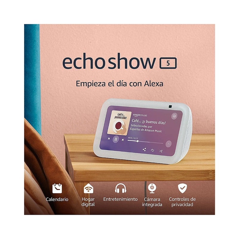 Alexa Echo Show De 3ra Generación Con Pantalla 5" Parlante Asistente Inteligente AES002
