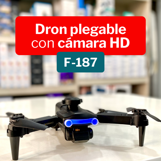Drone plegable HD F187 ¡Envio Gratis!