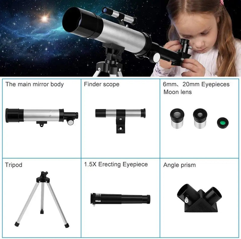 Cargue la imagen en el visor de la galería, Telescopio Astronomico Incluye Tripode F6050
