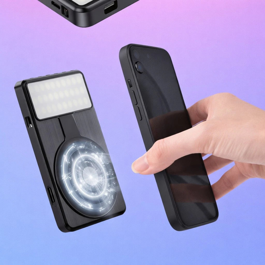 Luz Led Portatil Magnetica Con Potencia 10w Para Creacion De Contenido FM-168R