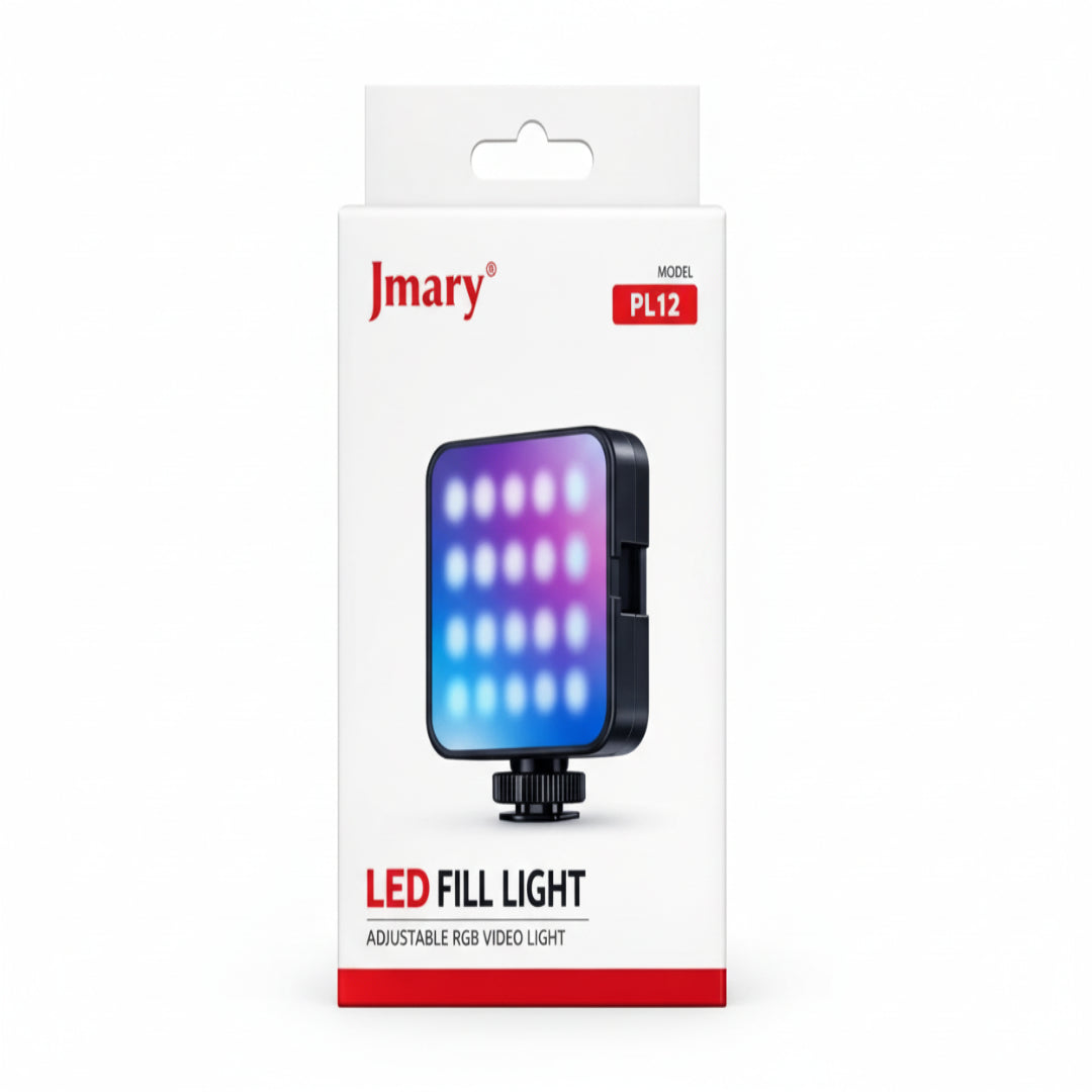 Luz Led Jmary Recargable Portatil Con Control De Intesidad FM-69RGB