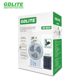 Ventilador Recargable Solar 6 en 1 GdTimes GD-8029 ¡Envío Gratis!