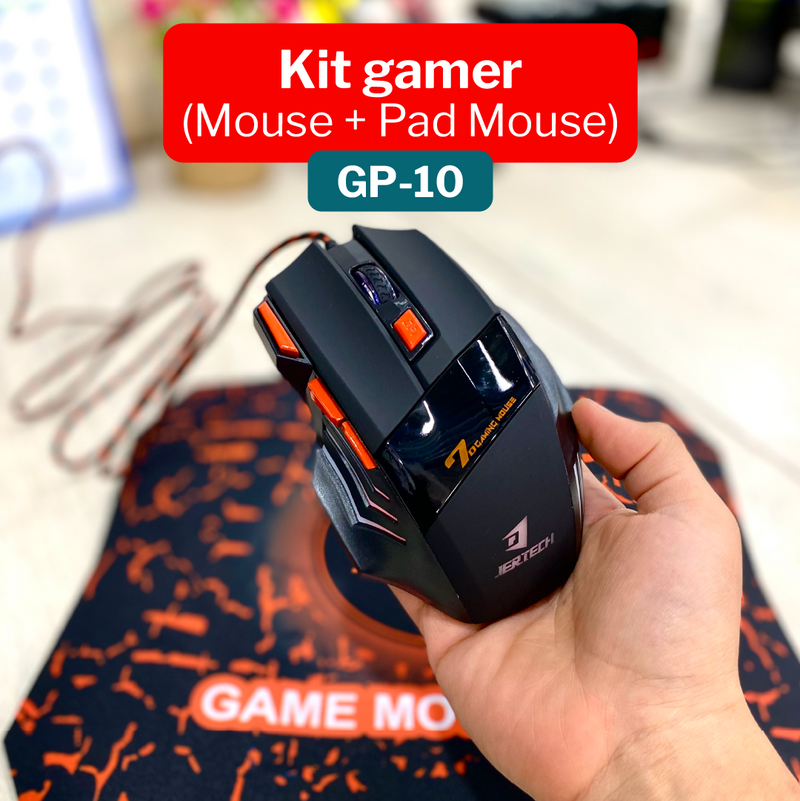 Cargue la imagen en el visor de la galería, Combo Mouse Pad Mouse Jertech GP10
