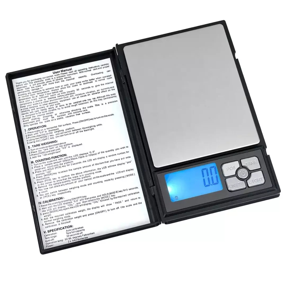 Gramera Digital Con Estilo De Libro 1108-4