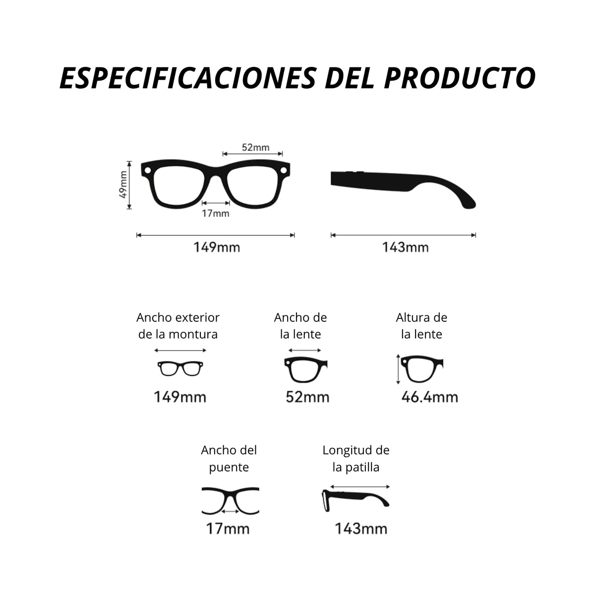 Gafas De Sol Inteligentes Con Cámara 1080P, Traductor IA y Control Táctil GBE M01 PRO