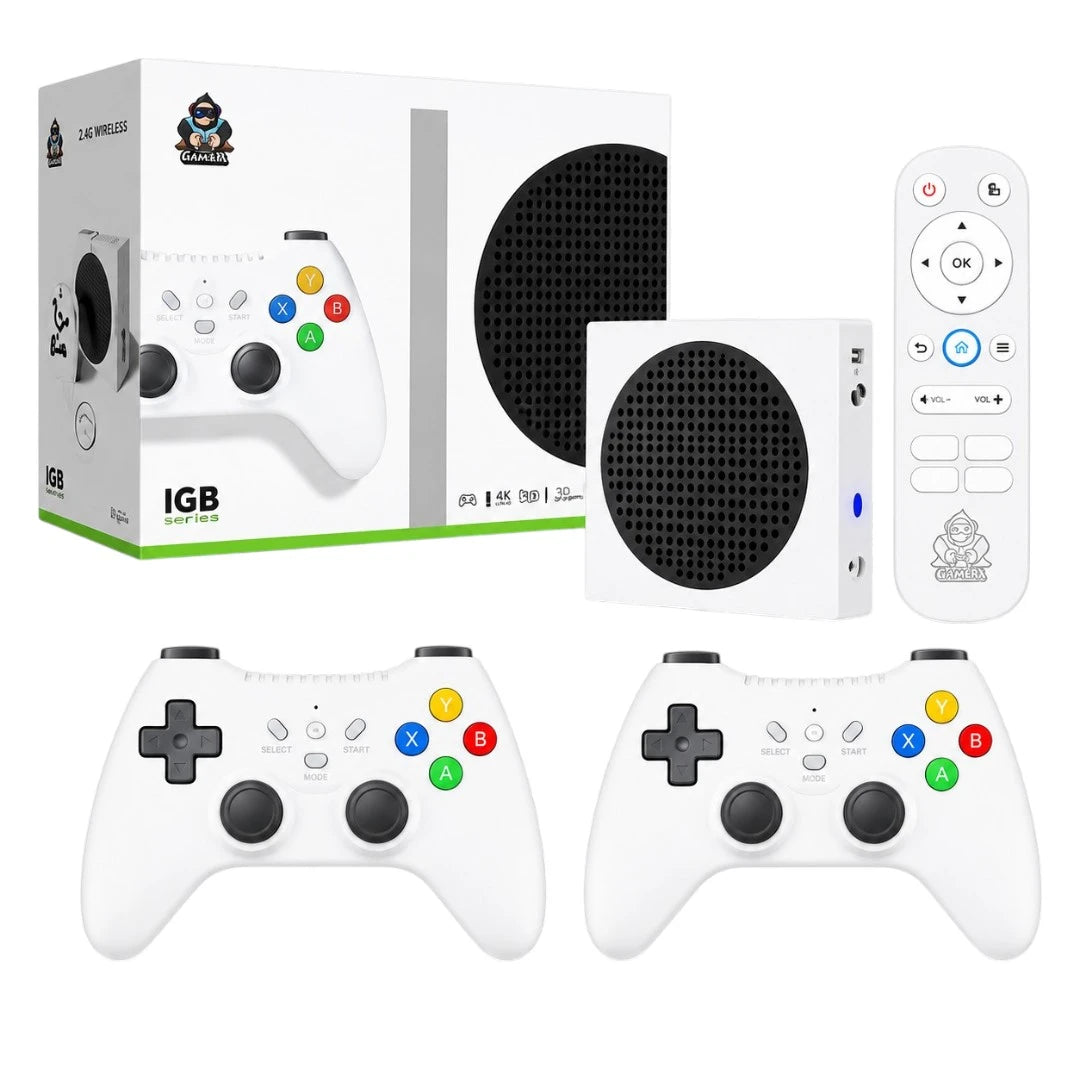Game Box Smart TV 4K Con 47.760 Juegos Y Controles Inalámbricos G8