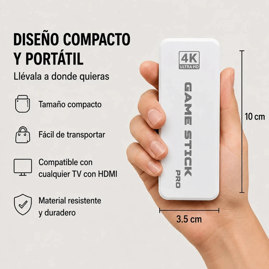 Consola De Juegos Retro Full HD Con 2 Controles Inalámbricos M15