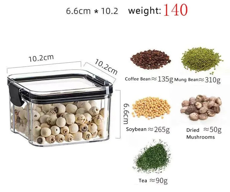 Cargue la imagen en el visor de la galería, Recipiente para almacenar alimentos 230403-16
