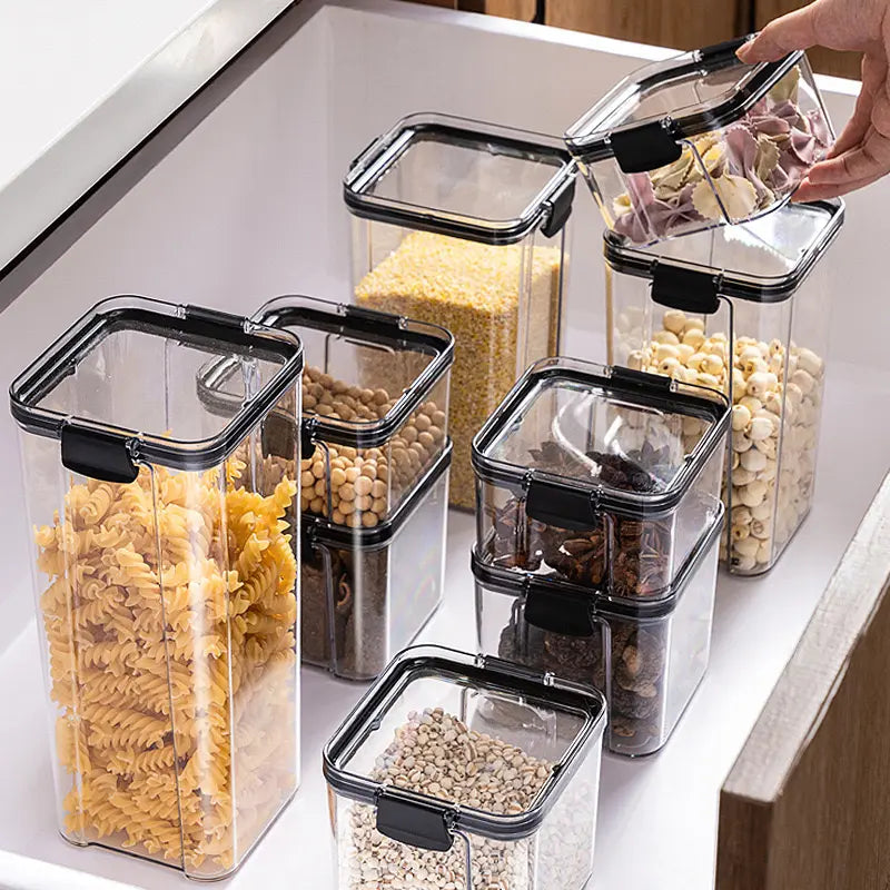 Cargue la imagen en el visor de la galería, Recipiente para almacenar alimentos 230403-16
