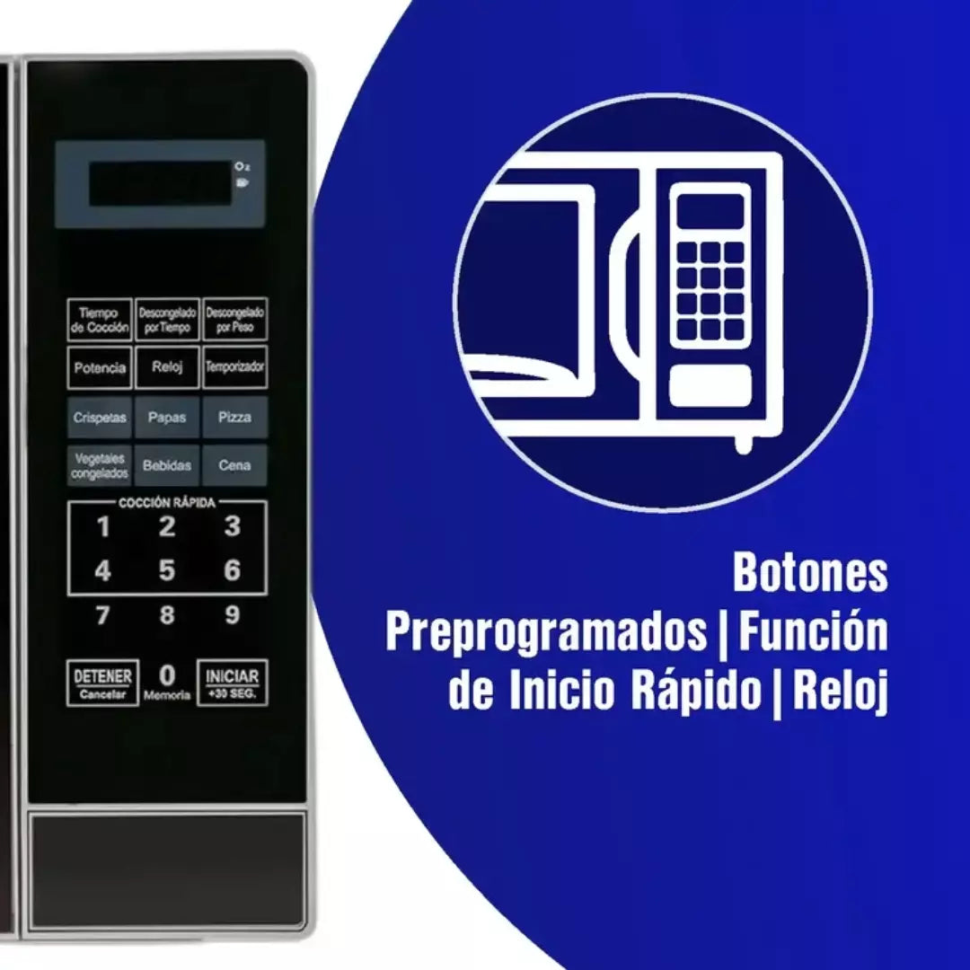 Horno Microondas Kalley De 20 Litros K-MW07N