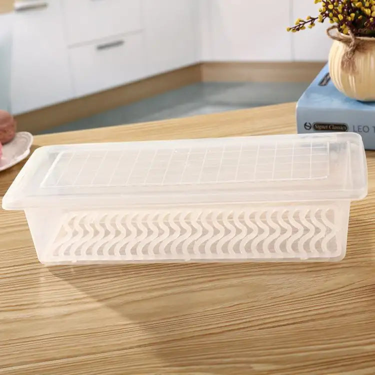 Cargue la imagen en el visor de la galería, Recipiente en forma rectangular para almacenar alimentos 230403-25
