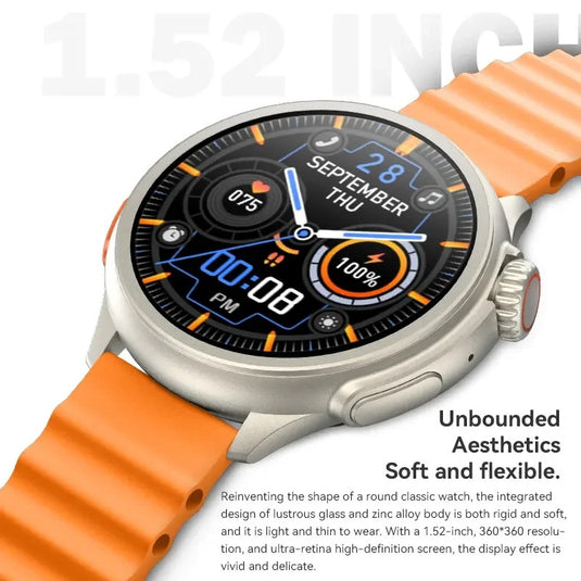 Reloj Inteligente Full Touch Amoled Wear Fit Pro HW3 Ultra Max ¡Envio Gratis!