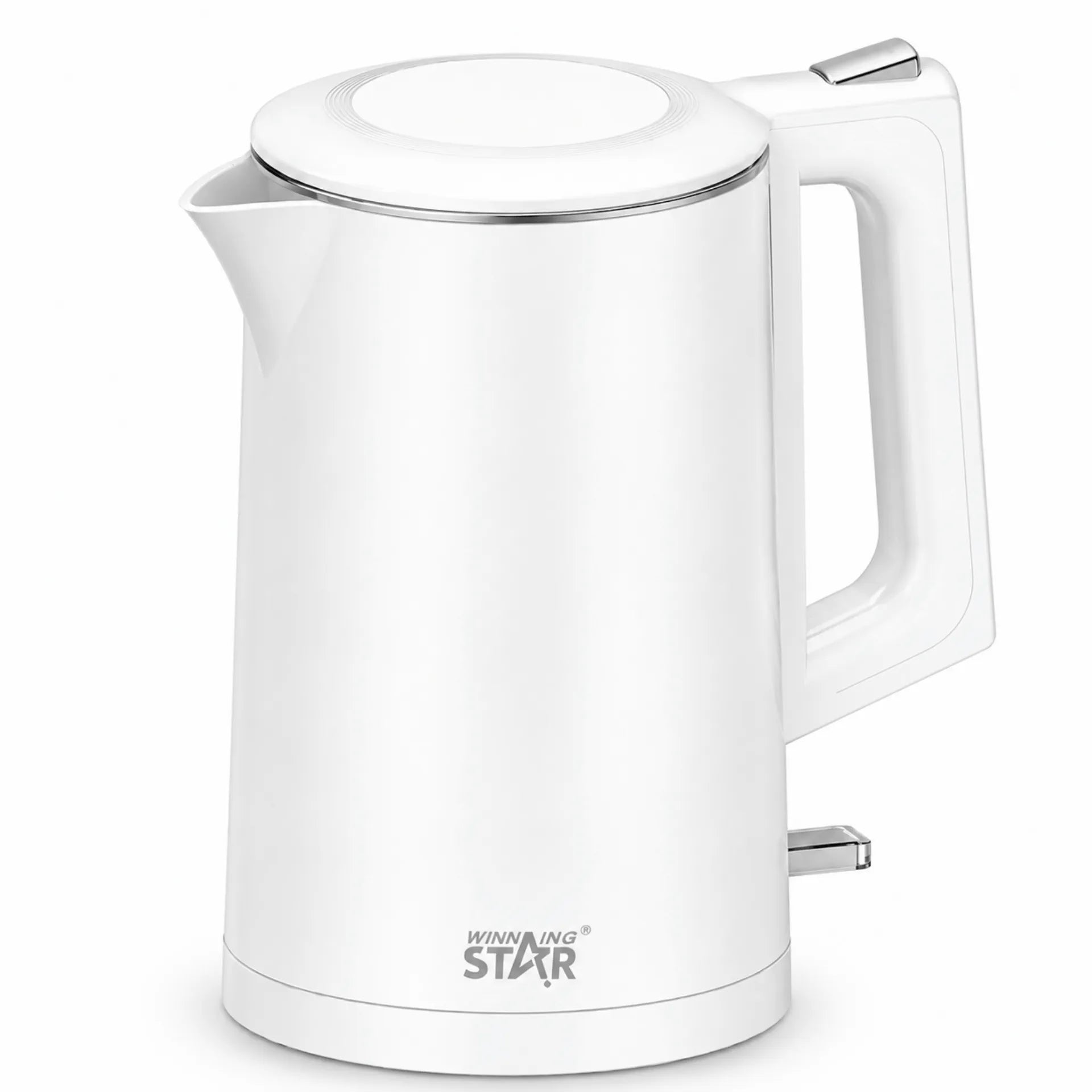Hervidor Eléctrico Winning Star 1.7L Con Interior De Acero Inoxidable Y Base 360° ST-2061