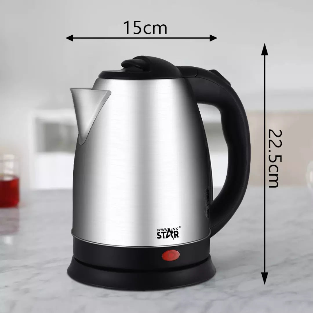 Hervidor Eléctrico 1.8L De Acero Inoxidable 1500W Con Apagado Automático ST-2063